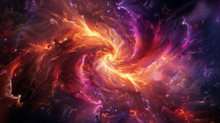 Fototapeta premium Abstract fractal background.