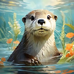 Wild Otter