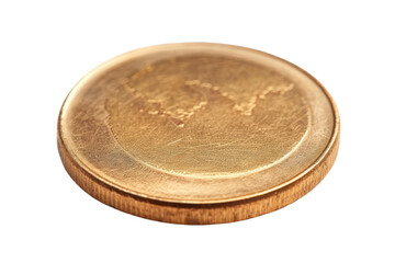 Coin isolated on transparent background