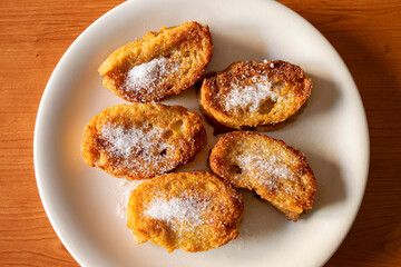 A plate of homemade 