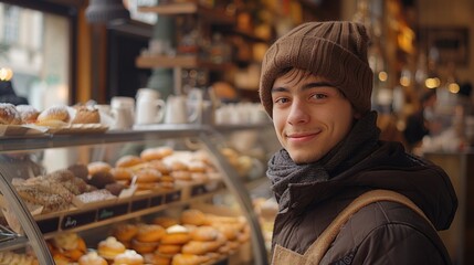 coffee shop waiter