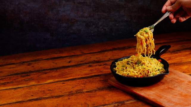 Masala Maggie, Food Photography, Pune, Maharashtra, India