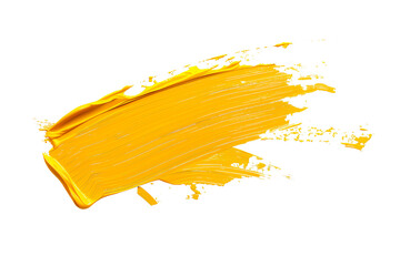 transparent image of paint brush stroke