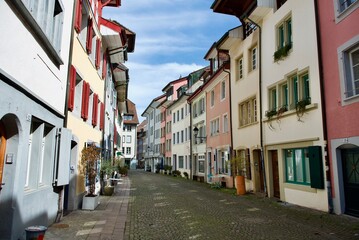 Aarau switzerland old town city centre