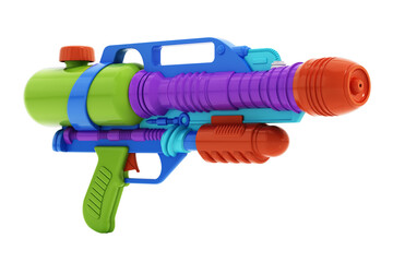 Watergun isolated on transparent background. 3D illustration - 773071559