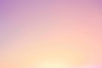 Sublime Pastel Skies: The Serene Gradient of Dawn Over a Silent World - obrazy, fototapety, plakaty