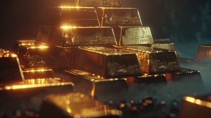 Golden Stacks A Glimpse into the World of Monthly Gold Sales Generative AI