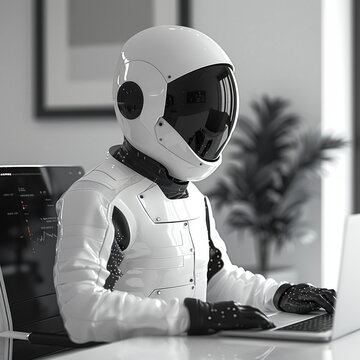 Capture the essence of GhostlyCoders concept through a minimalist approach Utilize clean lines and a monochromatic palette