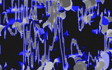 Neon luminous texture abstract modern pattern dark background wallpaper