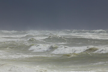 Beautiful stormy seascape - 773090952