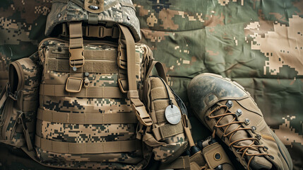 Military and Tactical Gear Organized.