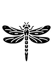 Obraz premium Dragonfly SVG, Insect svg, Dragonfly Vector, Dragonfly Wing Cut File, Dragonfly PNG, Cricut Files, Silhouette