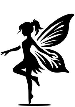 Fairy SVG, Fairy PNG, Fairy clipart, Fairy Silhouette, Tooth Fairy svg, Magic svg, Fairies Svg, Fairy SVG cut file for Cricut