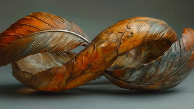 A s intertwined with a feather representing the duality of cunning and wisdom.