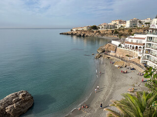 View from balcony of Europe in Nerja