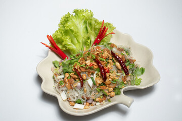 Spicy Glass Noodle Salad
