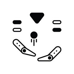 Pinball vector icon