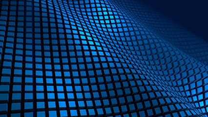 abstract blue background, technology background, abstract technology wallpaper, wallpaper, technology background