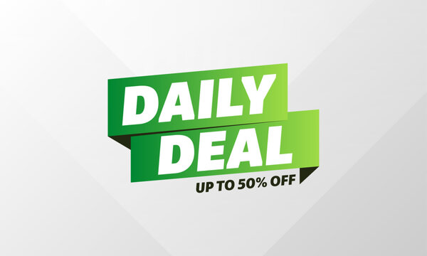 daily deal green sale