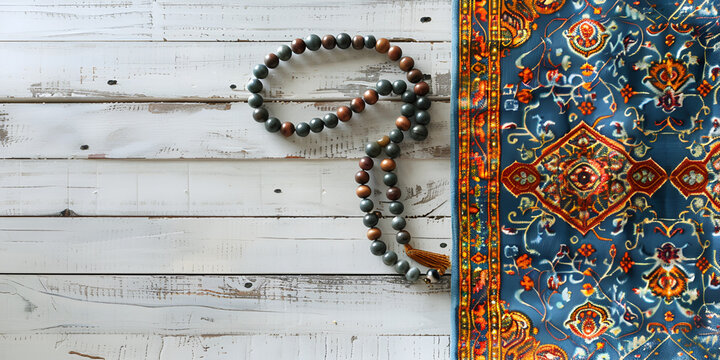 Sacred Muslim Prayer Accessories on Display