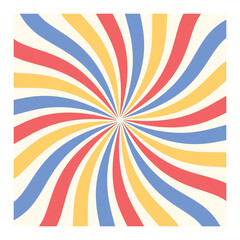 Retro Sunburst Background