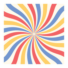 Retro Sunburst Background