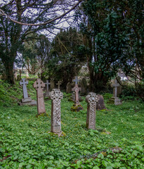 Old Cornish Graveyard.