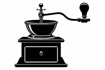 old-fashioned coffee bean grinder