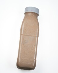 bottle of light smoothie