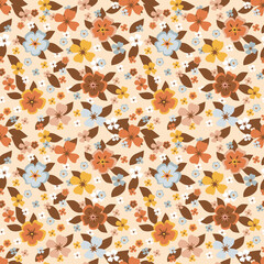 Seamless Pattern Digital Paper Vector Illustration