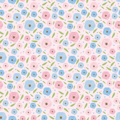 Seamless Pattern Digital Paper Vector Illustration