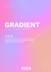 Blurry abstract gradient background for social media