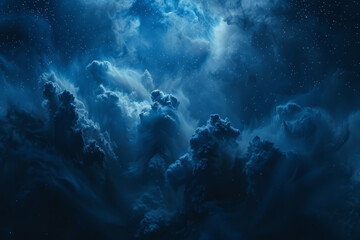 Fototapeta na wymiar Epic Nebula Cloudscape for Mind-Blowing Designs
