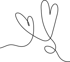 Obraz premium Heart drawing, love, valentine, romantic