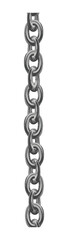 Fototapeta premium Metal chain collections. Iron steel or silver chains set. Silver shein. Vector illustration metallic border on white background for elegant ladies dress
