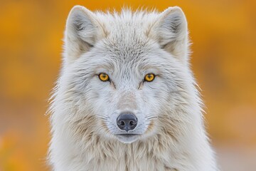 Obraz premium Majestic Gaze of the Moonlit Guardian