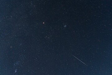 Geminid Meteor Shower at High Knob Overlook in Hillsgrove, Pennsylvania