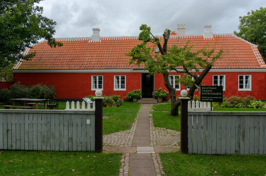 Anchers Hus, former residence of the Ancher family of painters. Skagen, Denmark.