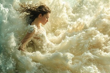 Obraz premium Whispers of the Ethereal Bond