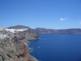 Fototapeta premium beach, sea, water, sand, ocean, coast, island, sky, summer, landscape, vacation, nature, tropical, travel, holiday, wave, bay, coastline, mediterranean, greece, scotland, shore, turquoise, paradise