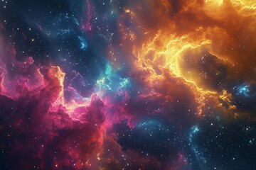 Fototapeta premium Galactic Love Potion Nexus