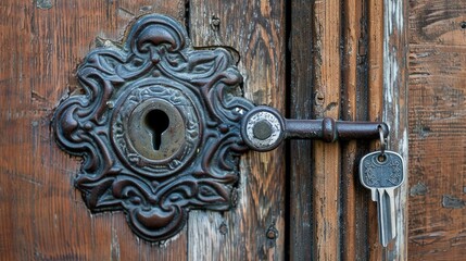 Door Lock With Keys