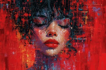 Pixelated Passion of Love