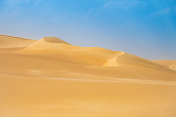 Desert sands and dunes, Siwa Oasis, Libyan Desert, Egypt - obrazy, fototapety, plakaty