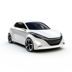 car isolated on white background