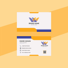 Professional business card template design