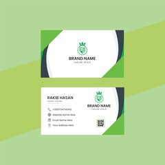Professional business card template design