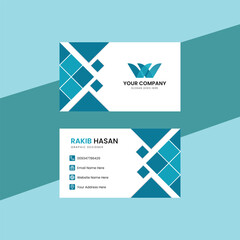 Professional business card template design
