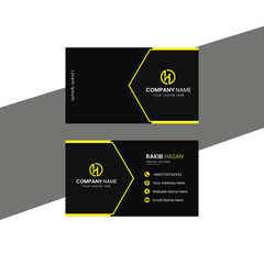 Professional business card template design
