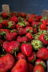 Natural strawberries